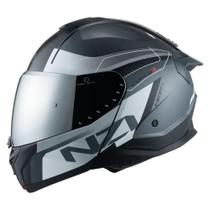 Capacete Nzi Combi 3 Duo Daily Preto/Branco/Antracite 62