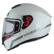 Capacete NZI Trendy Solid Nouveau Branco 58 Capacete NZI Trendy Solid Nouveau Branco 58