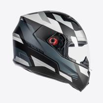 Capacete O B40 - Fecho Micrométrico, Viseira Solar - Preto