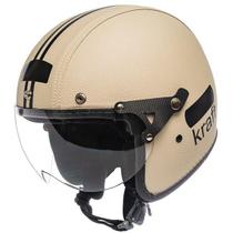 Capacete Old School Kraft Revestido Bege - tam.60