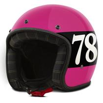 Capacete Old School Vintage Aberto Custom Etceter Seven Eight Feminino Masculino