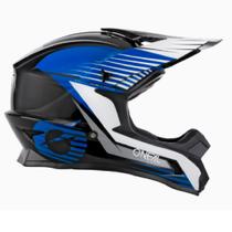 Capacete Oneal 1Series Stream Azul/Preto 55/56 (S)