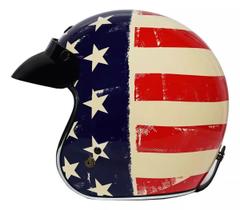 Capacete Origine Primo Old Glory Custom Retro Tam 56