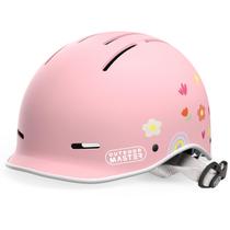 Capacete OutdoorMaster Toddler Bike Capacete para crianças com viseira