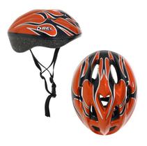 Capacete Para Bike Skate e Patins Laranja Metálico Bel Sports - Interior em EPS - Tamanho M - 409100