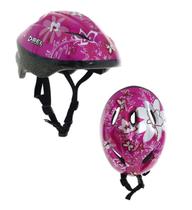 Capacete Para Bike Skate e Patins Rosa Metálico Bel Sports - Interior em EPS - Tamanho M - 409100