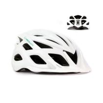 Capacete para ciclista absolute luna flash com led recarregável