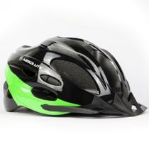 Capacete para Ciclista Bike Absolute Nero Led Pisca Viseira