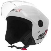 Capacete Para Moto Aberto Masculino Feminino Pro Tork New Liberty Three 3 Vis. Cristal