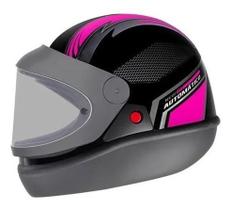 Capacete Para Moto Automático EBF Barato Fechado Motoboy