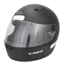 Capacete para moto EBF 7 Solid Preto Fosco 60 Capacete para moto EBF 7 Solid Preto Fosco 60