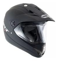 Capacete Para Moto Helt Cross Vision Preto Fosco