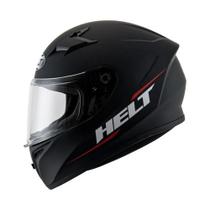 Capacete Para Moto Integral Helt Street Polar Preto