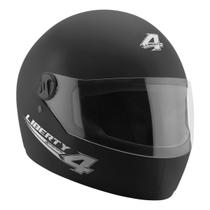Capacete Para Moto Integral Pro Tork Liberty Four Preto-fosco Solid Tamanho 58 Capacete Para Moto Integral Pro Tork Liberty Four Preto-fosco Solid Tamanho 58