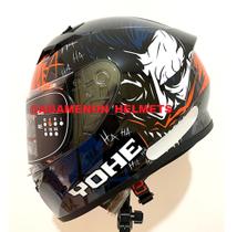 Capacete Para Moto Integral Street Polar Yohe Blade PlayFul TAMANHO 60