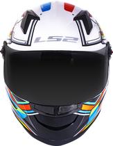 Capacete para moto ls2 ff358 xdron neon orange