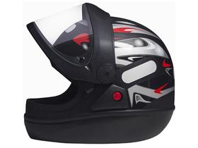 Capacete Para Moto San Marino Preto Fosco 58