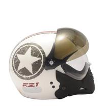 Capacete Peels Esportivo Moto F21 Us Navy Tamanho 58