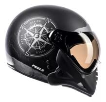 Capacete Peels F21 North Preto Fosco/ Grafite