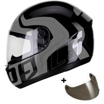 Capacete Peels Fechado Spike Masculino Motoboy Esportivo + Viseira Fumê