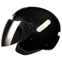 Capacete peels freeway classic preto brilhante