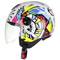 Capacete Peels Freeway King Branco Brilhante Capacete Peels Freeway King Branco Brilhante