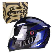 Capacete Peels Icon Fast Azul/ Branco