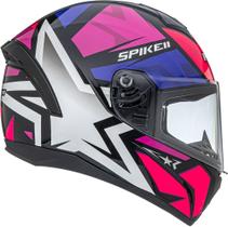 Capacete Peels Spike 2 - 1ST Preto brilhante/Rosa