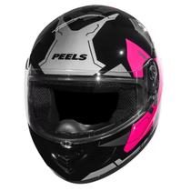 Capacete Peels Spike Lup Preto/Rosa