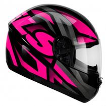 Capacete Peels Spike Maxi Preto e Rosa