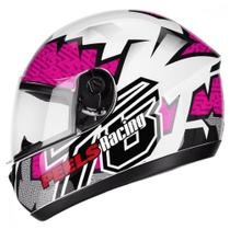 Capacete Peels Spike Maze Branco/Rosa