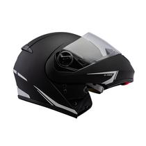 Capacete Peels U-RB2 Classic Robocop Articulado Preto Fosco