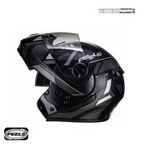 Capacete Peels U-RB2 Dynamic Articulado c/ Viseira Preto 64