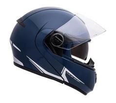 Capacete Peels Urb 2 Classic ~ Azul Fosco Prata Modular Capacete Peels Urb 2 Classic ~ Azul Fosco Prata Modular