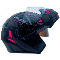 Capacete Peels Urban 2 Dynamic Fosco Preto Pink