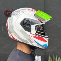 Capacete Peels Urban 2 Ocean Branco Azul Claro Capacete Peels Urban 2 Ocean Branco Azul Claro