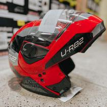 Capacete Peels Urban 2 Sync 2 Vermelho Cinza