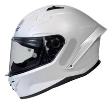 Capacete Pilot Mono Branco Gp Tech