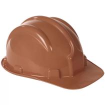 Capacete plt marrom plastcor Capacete plt marrom plastcor