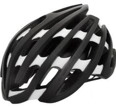 Capacete Polisport Light Road M 55 A 58Cm Preto Com Branco