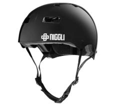 Capacete Preto Brilho Iron Pro N1 - Niggli
