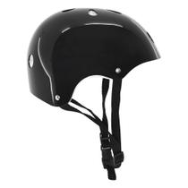 Capacete Preto com Ajuste Infantil Acolchoado DM Radical