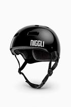 Capacete preto n1 brilho g niggli
