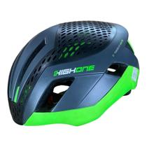 Capacete Pro-Space - Cinza e Verde - Tam M - High One