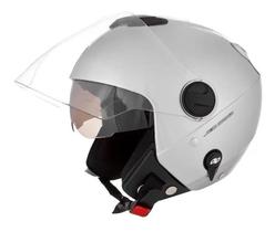 Capacete pro tork aberto new atomic solid óculos fume
