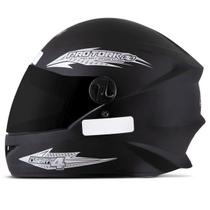 Capacete Pro Tork New Liberty 4 Preto Fosco + Viseira Fumê Capacete Pro Tork New Liberty 4 Preto Fosco + Viseira Fumê