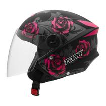 Capacete pro tork new liberty three flowers fosco