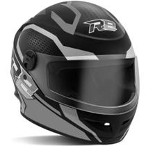 Capacete Pro Tork R8 Air Fosco Cinza Preto