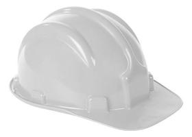 Capacete Proteção Branco Com Carneira - Plastcor Capacete Proteção Branco Com Carneira - Plastcor
