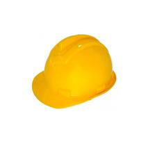 Capacete Proteção Plástico Carneira Interna Amarelo - Ledan, Opção: Amarelo (a)